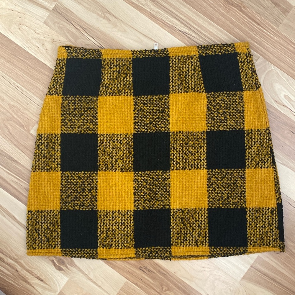 forever 21 plaid skirt